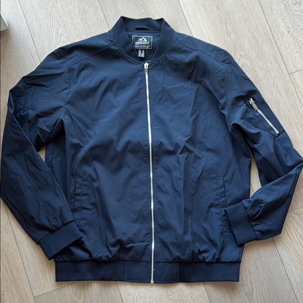 NWOT Men's Navy Bomber Jacket